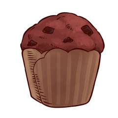 チョコレート蒸しパン