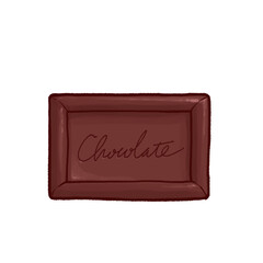 板チョコ１かけら