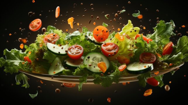 Fresh Vegetables Flying Into Pan Isolated , Background Images , Hd Wallpapers
