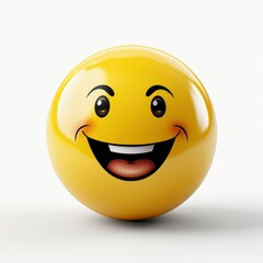 Icon Smile Emoji Realistic Glossy , Background Images , Hd Wallpapers
