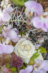 rose, bouquet, flower, flowers, roses, wedding, pink, love, nature, floral, bunch, bloom, beauty, blossom, bridal, romance, arrangement, valentine, bride, petal, closeup, gift, plant, anniversary, bea