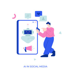 Flat Character Business Concept