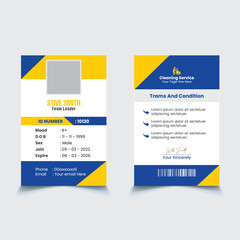 Office, Construction , School Id Card Design