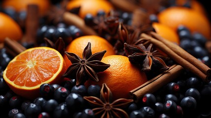 Background Spices Turmeric Star Anise Barberry , Background Images , Hd Wallpapers