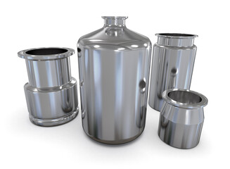 Stainless steel bottles