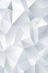 Minimalistic white polygonal shapes background 
