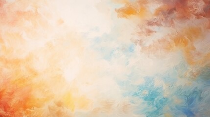Obraz premium Set of bright watercolor backgrounds isolated in different colors