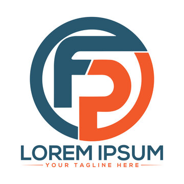 FP Logo Design Creative Logo Design Unique and Modern Logo Design