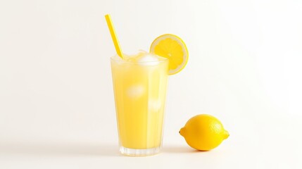 Fototapeta premium orange juice in a glass.