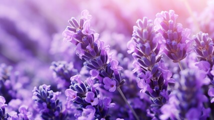 Obraz premium lavender flowers background.