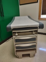 Medical office exam table