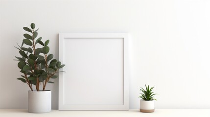 room with a window  with  empty white mock up