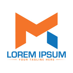M Logo Design Creative and Modern Logo Design