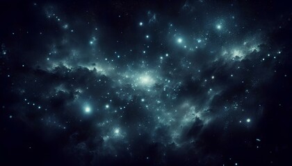 Fototapeta premium Space Background With Stars.