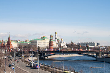 Fototapeta na wymiar Moscow skyline