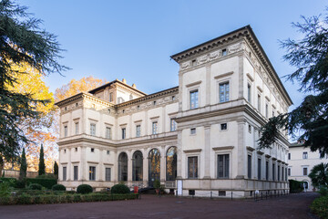 Villa Farnesina in Via della Lungara, Accademia Nazionale dei Lincei - obrazy, fototapety, plakaty