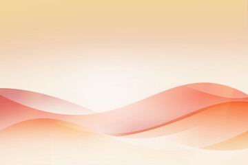 Abstract background gradient soft light pastel peach and orange for hitech technology digital design illustration web template background backdrop desktop wallpaper