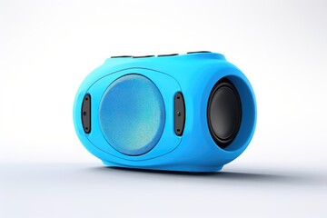 Bluetooth speaker isolated on white background