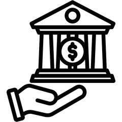 Bank Loan Icon