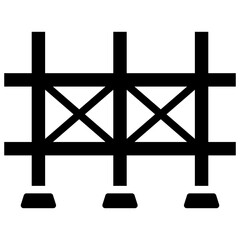 Fototapeta premium Scaffolding Icon