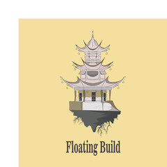 floating building illustration