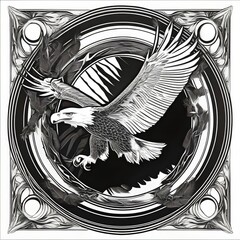 Animal Vector Illustration - Eagle