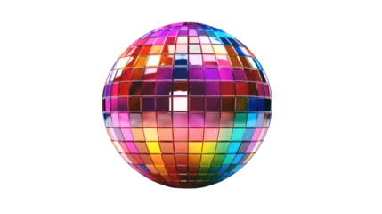 Foto op Plexiglas Colorful Disco ball multi-colored party nightlife rainbow  © Gustavo