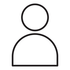 User line icon. 