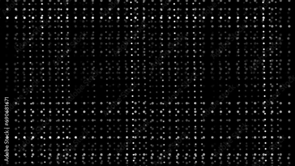 Aufkleber abstract color dot line animation backgroun .