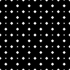 Stylized rhombuses and dots background. Seamless surface pattern design with diamonds shapes ornament. Checks wallpaper. Ethnic mosaic motif. Embroidery ornate. Digital paper, textile print. Vector.