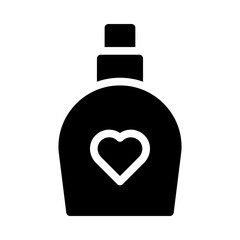 perfume glyph icon