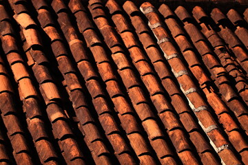 old roof tiles