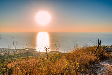 Panorama of Trapani from Erice