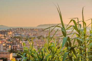 Panorama of Trapani from Erice
