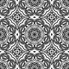 Seamless floral pattern. vector illustration. For design, wallpaper, background fills, fill, card, banner, flyer.