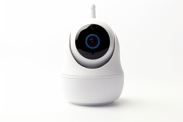 Smart Wi-Fi camera isolated on white background