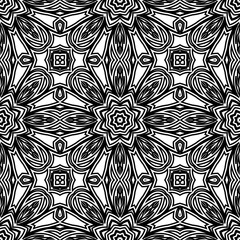abstract floral seamless pattern. vector background