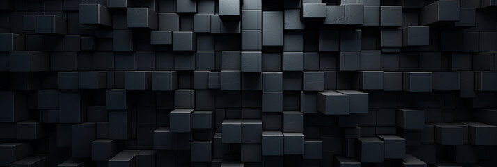 黒色の壁のパネルのテクスチャの背景画像,Black Wall Panel Texture Background Image,Generative AI	