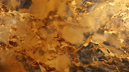 Gold Elegant Marble Background - Luxurious Gilded Stone Texture 