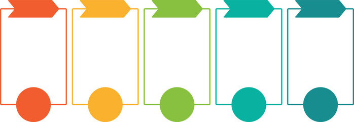 Creative concept for infographic timeline. Business data visualization.