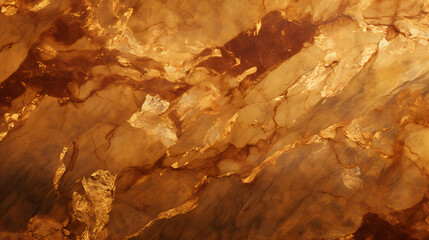 Gold Elegant Marble Background - Luxurious Gilded Stone Texture 