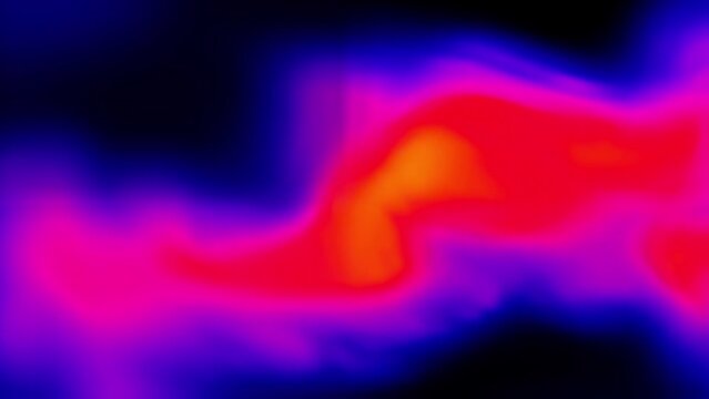 Heat Mapping Abstract Background with Modern Thermal Gradient Effect.
