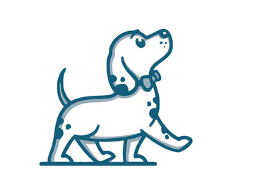 Fototapeta premium dog cartoon