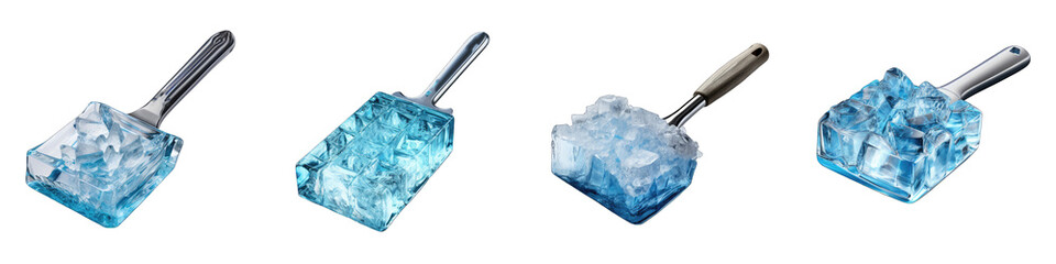  Ice scraper Hyperrealistic Highly Detailed Isolated On Transparent Background Png File