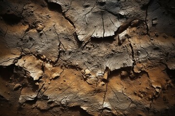 closeup of Natural Stone patterned soil texture