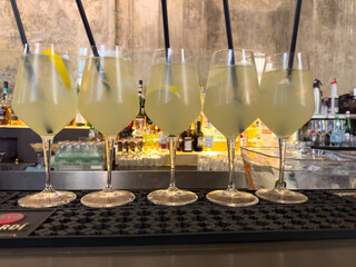 Lemon Spritz in Bologna, Italy