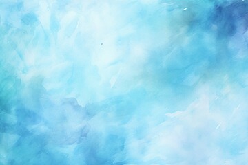 Obraz premium Light sky Blue abstract watercolor grunge background