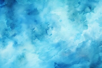 Obraz premium Light sky Blue abstract watercolor grunge background