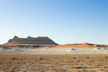 Mangystau desert landmark, Kyzylkup area.