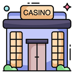 An icon design of casino 